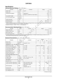 LV8139JA-AH Datasheet Page 2