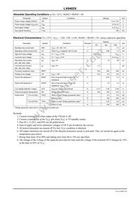 LV8402V-TLM-E Datasheet Page 2