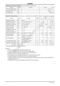 LV8406T-MPB-E Datasheet Page 2