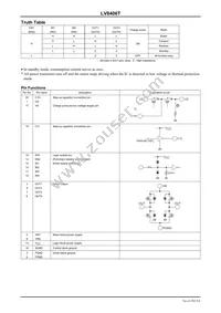 LV8406T-MPB-E Datasheet Page 5