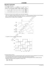 LV8549MC-BH Datasheet Page 5