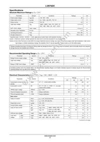 LV8702V-TLM-H Datasheet Page 2