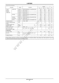 LV8702V-TLM-H Datasheet Page 3