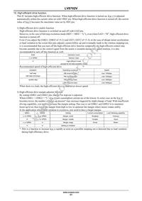 LV8702V-TLM-H Datasheet Page 21