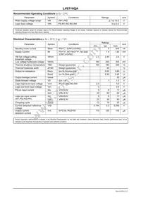 LV8716QA-MH Datasheet Page 2