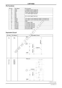 LV8716QA-MH Datasheet Page 7