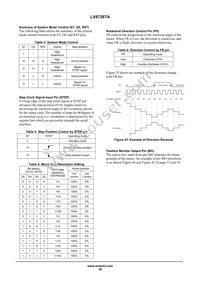 LV8726TA-NH Datasheet Page 16