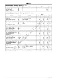 LV8727-E Datasheet Page 2