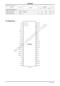 LV8740V-MPB-E Datasheet Page 3