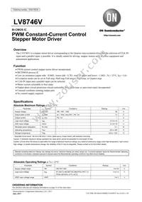 LV8746V-MPB-E Datasheet Cover