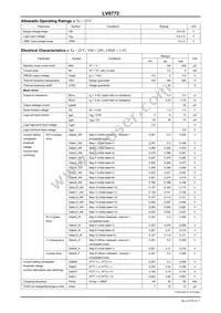 LV8772-E Datasheet Page 2