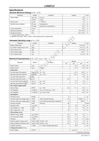 LV8827LF-TLM-H Datasheet Page 2