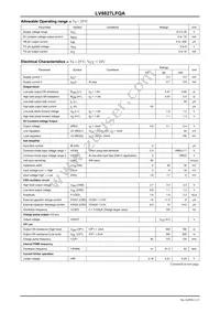 LV8827LFQA-NH Datasheet Page 2