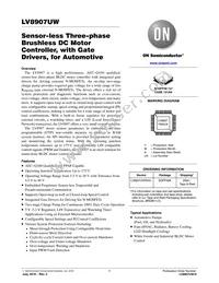 LV8907UWR2G Datasheet Cover