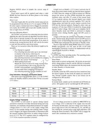 LV8907UWR2G Datasheet Page 14