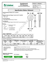 LVR005NS-1 Datasheet Cover