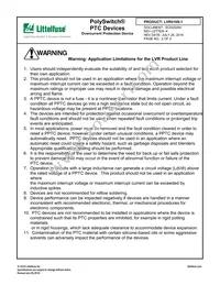 LVR016S-1 Datasheet Page 2