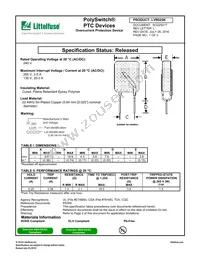 LVR025K Datasheet Cover