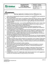 LVR025S-2 Datasheet Page 2