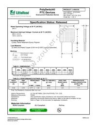 LVR033S Datasheet Cover