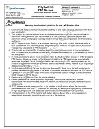 LVR040K-1 Datasheet Page 2