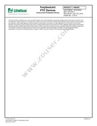 LVR040S-2 Datasheet Page 3
