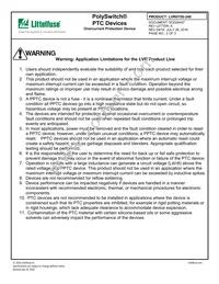 LVR075S-240 Datasheet Page 2