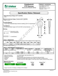 LVR125S-240 Datasheet Cover