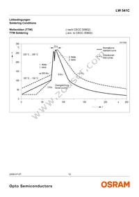 LW 541C-AWDW-6K9L-0-20-BULK-I Datasheet Page 12