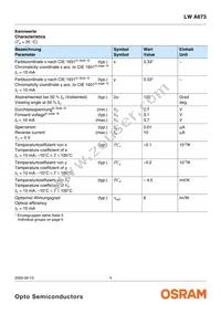 LW A673-P2R1-5K8L-Z Datasheet Page 4