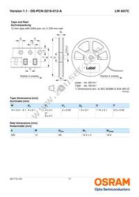 LW A67C-S2U2-5K8L-Z Datasheet Page 17