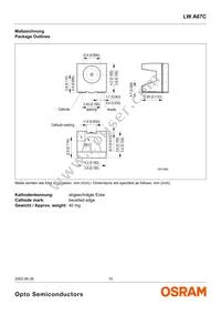 LW A67C-T2U2-3C5D Datasheet Page 10