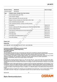 LW A67C-T2U2-3C5D Datasheet Page 15