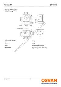 LW A6SG-V2BA-JKPL Datasheet Page 13