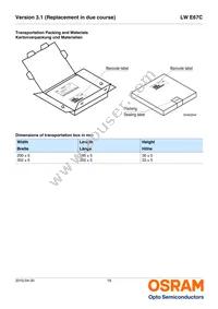 LW E67C-T2V1-5K8L-1-30-R18-Z Datasheet Page 18