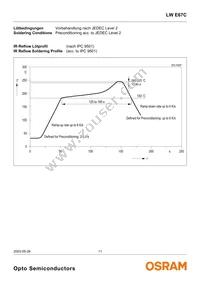 LW E67C-U2V2-3C5D-1 Datasheet Page 11