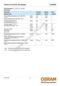 LW E6SC-U2AA-5K8L-1-Z Datasheet Page 4