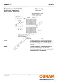 LW E6SG-AABA-JKPL-1-30-R18-Z Datasheet Page 14