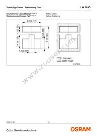 LW F65G-HZKX-58-Z Datasheet Page 14