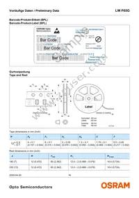 LW F65G-HZKX-58-Z Datasheet Page 16