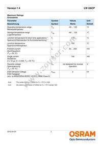 LW G6CP-EAFA-JKQL-1-140-R18-Z Datasheet Page 3