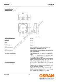 LW G6CP-EAFA-JKQL-1-140-R18-Z Datasheet Page 13