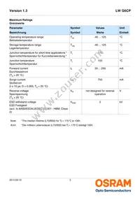 LW G6CP-EAFA-MKNK-1-140-R18-Z Datasheet Page 3