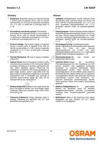 LW G6CP-EAFA-MKNK-1-140-R18-Z Datasheet Page 22