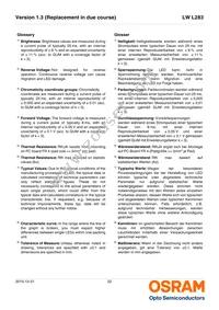 LW L283-Q1R2-3K8L-1-Z Datasheet Page 22