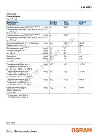 LW M673-Q1R2-5K8L-Z Datasheet Page 4