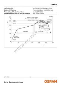 LW M673-Q1R2-5K8L-Z Datasheet Page 12