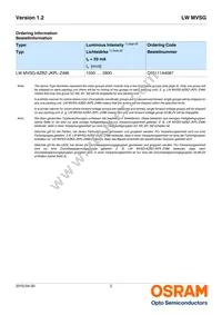 LW MVSG-AZBZ-JKPL-Z486 Datasheet Page 2