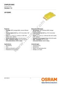 LW Q38G-Q2OO-3K5L-1 Datasheet Cover