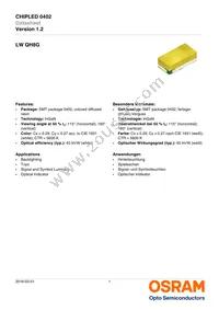 LW QH8G-Q2OO-3K5L-1 Datasheet Cover